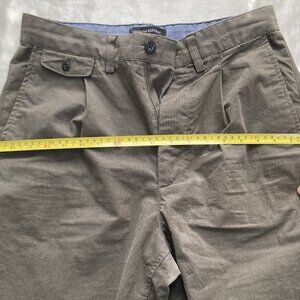 Banana Republic 29x30 Relaxed Tapered Fit Ankle Pants Pleated Trousers